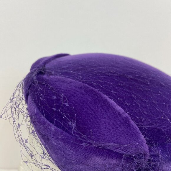 Vintage Purple Hat Velvet main image 9